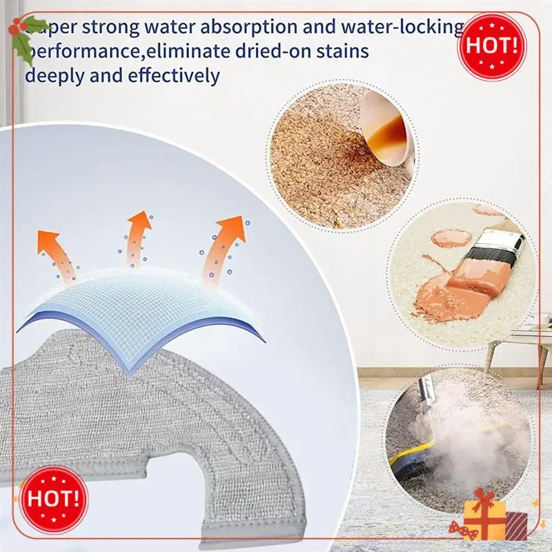 Exquisite Workmanshipp-21PCS Accessories Kit For Xiaomi Dreame Bot D10 Plus RLS3D Robot Vacuum Main Side Brush Hepa Filter Dust