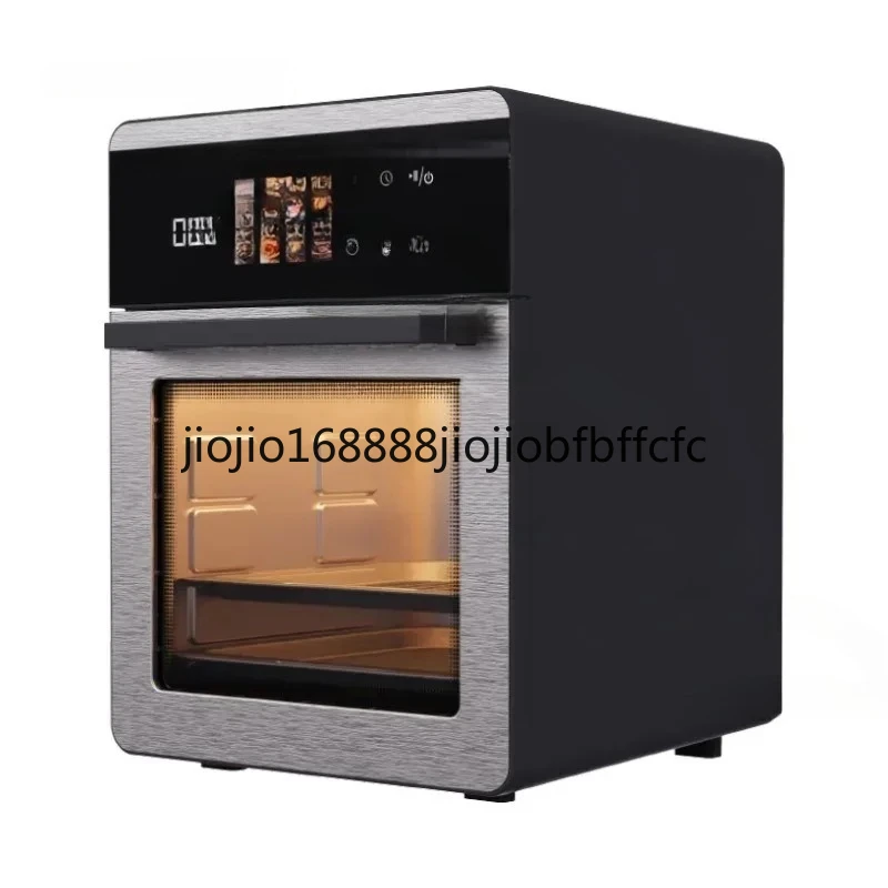 Suitable for large capacity household air fryers, stainless steel multifunctional fully automatic electric fryer