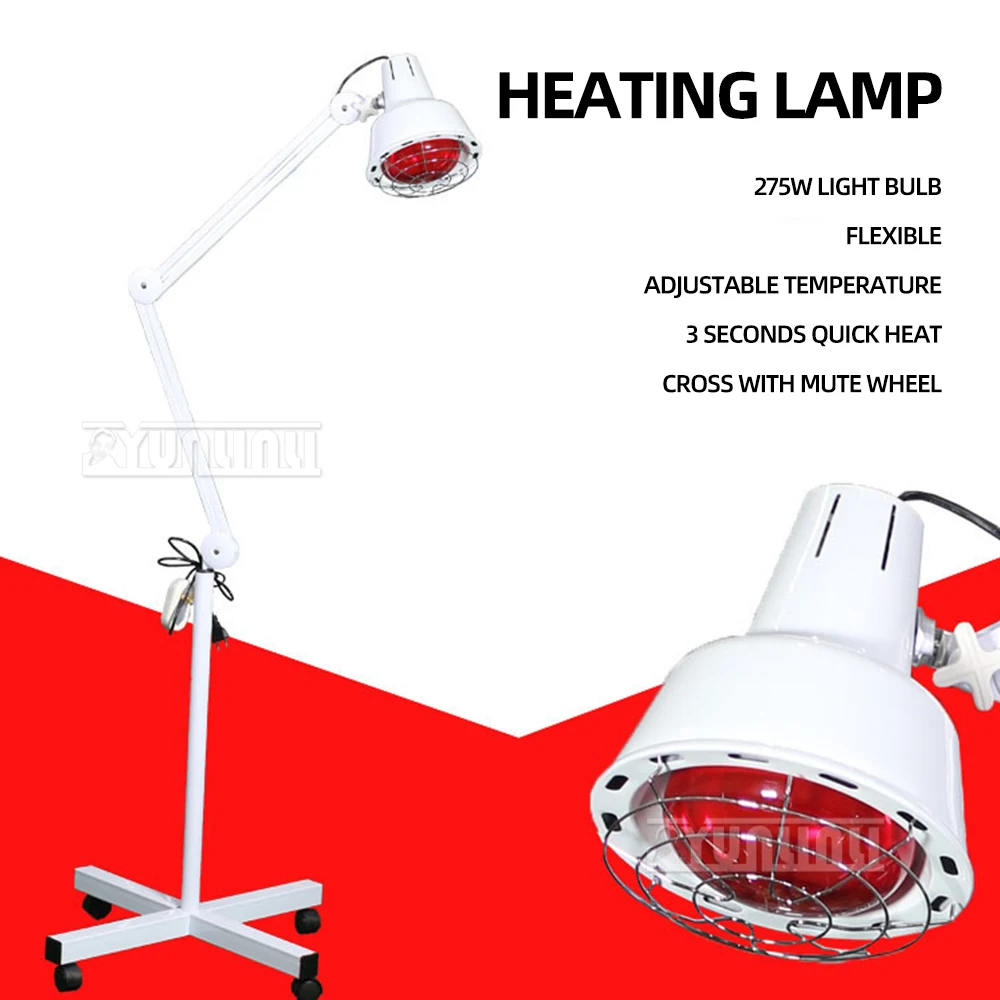 Floor-standing Therapy Device 275W Heat Therapy Lamp