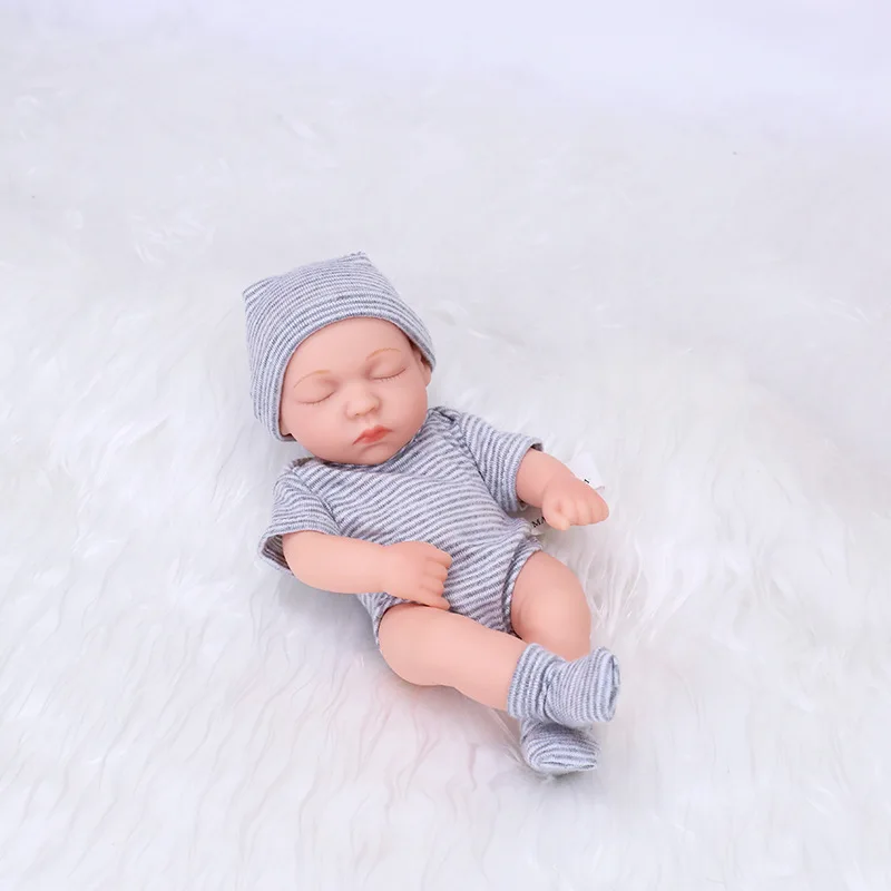 Puppenkleidung für 20cm Reborn-Puppen Set für 7,87 Zoll Pullover Overall Puppenkleidung DIY Anziehspielzeug Puppenzubehör – Detail 17