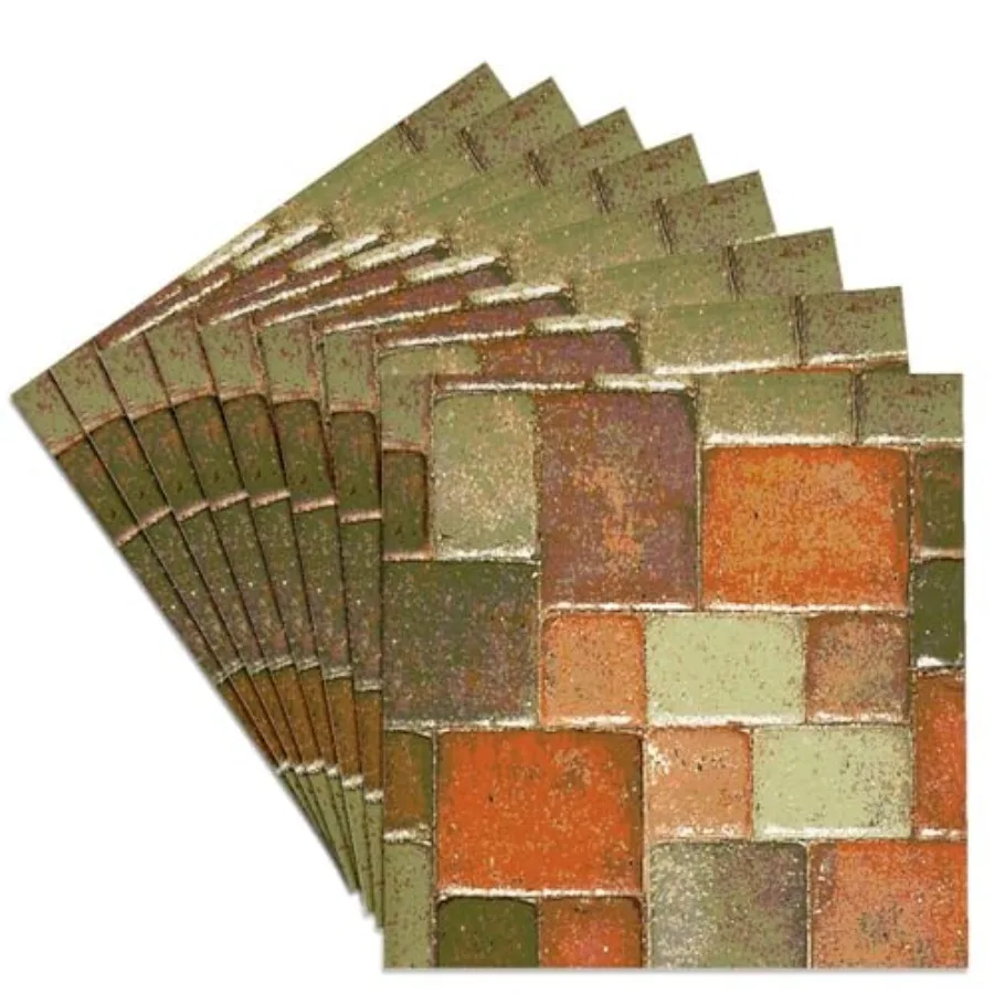 

Набор из 8 подставок под кружки LLC Design Like Copper из керамической плитки