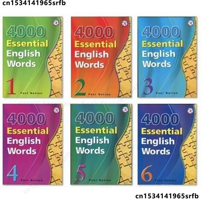 4000 Essential English Words Full Color New Version of The English Learning Guide English Book Libros Livros