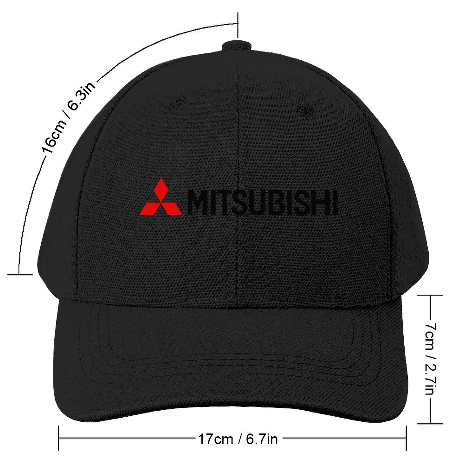 Mitsubishi Logo Baseball Cap New Hat Hat Man For The Sun Women's Beach Outlet Men's