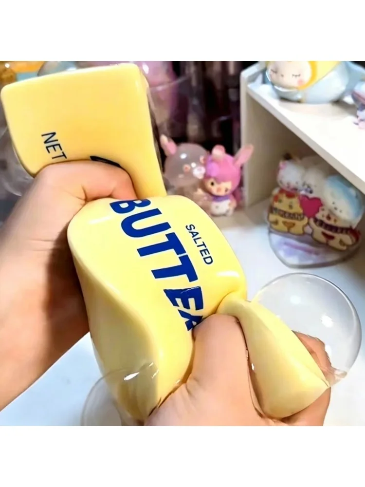 Simulierte Quetschbutter-Stressabbau-Spielzeuge: Squishy Fake Baozi Lustige Quetsch-Fidget-Spielzeuge – Beliebtes Geschenk für Kinder