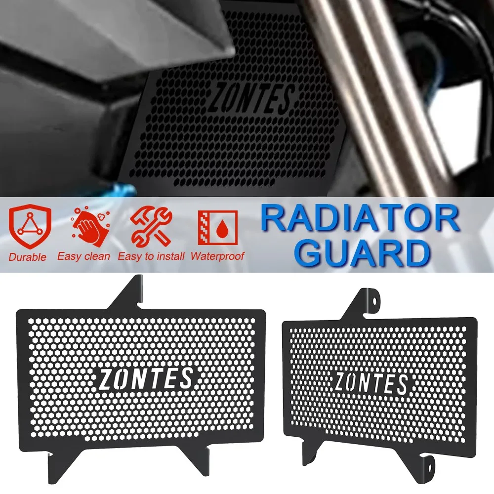 2024 Motorcycle Accessories Radiator Grille Grills Guard Cover Protector For Zontes G1-125 ZT125-G1 ZT125 ZT125-U 125-Z2 125-U1