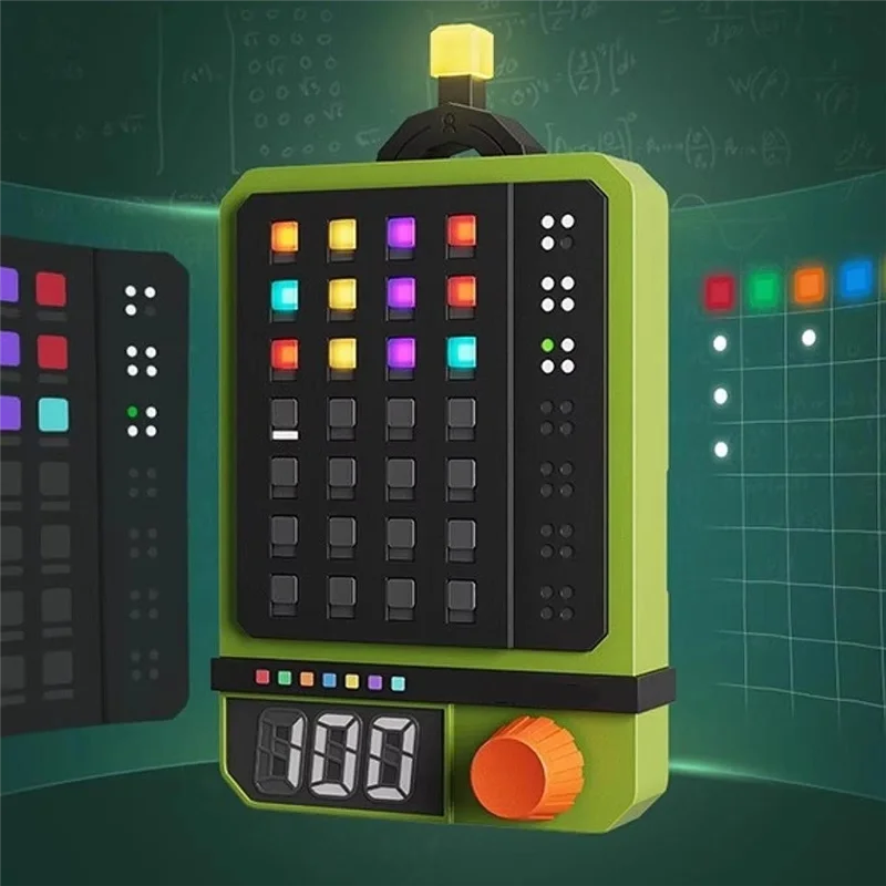 

A04F-Super Decoder Настольная игра Crack The Code Головоломка Электронная игра для детей Pick Lock Challenge Logic Gift