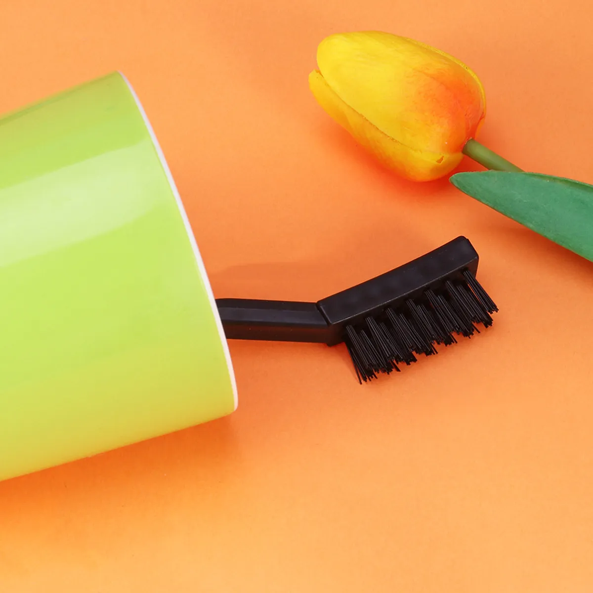 

Набор из 5 антистатических щеток с 3 рядами щетинок, 7 дюймов, для чистки печатных плат, безопасные от статического разряда, с нескользящей ручкой, черные