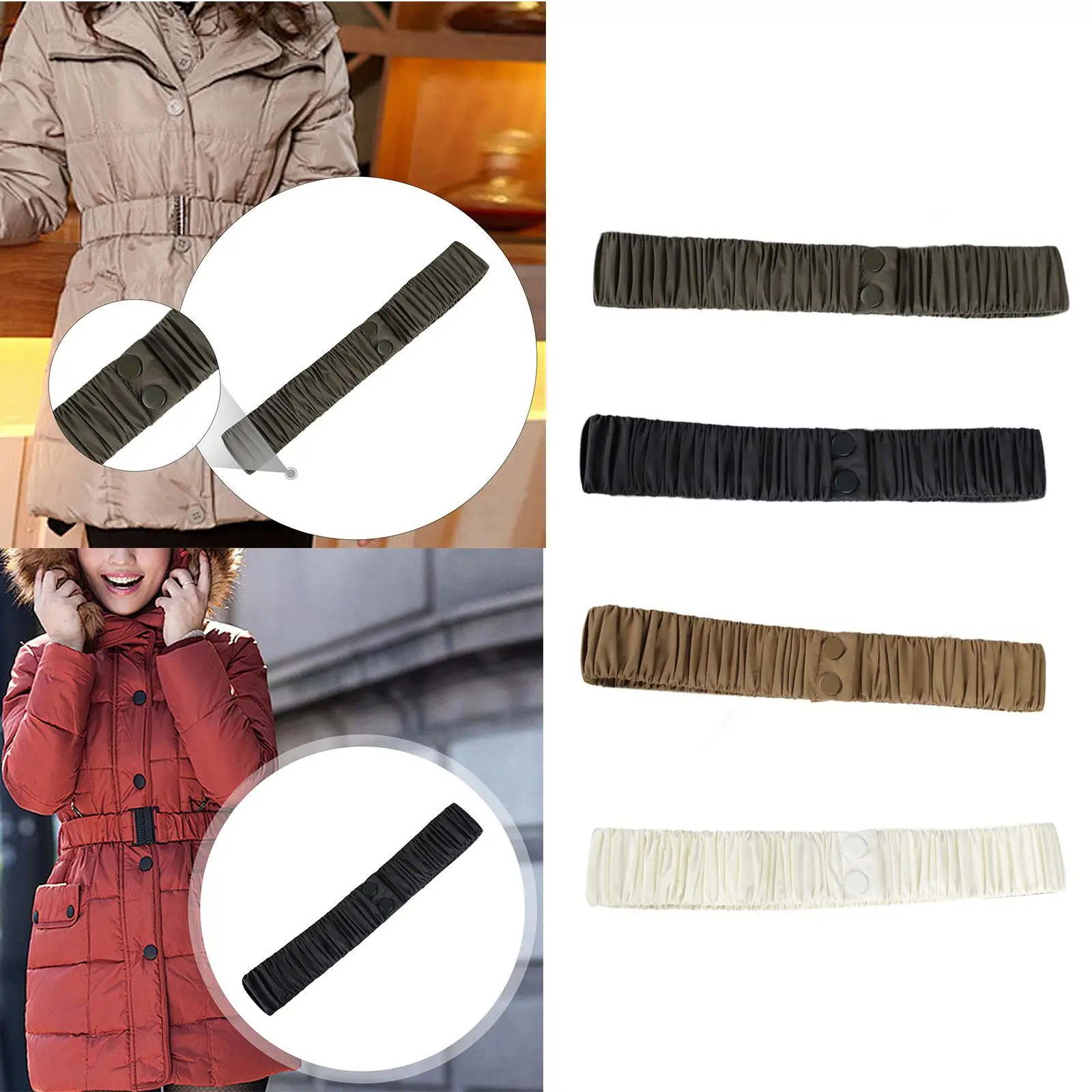 

Эластичный пояс, аксессуары для одежды, элегантный повседневный пояс, корсетный пояс для пухового пальто, одежды, куртки-свитера