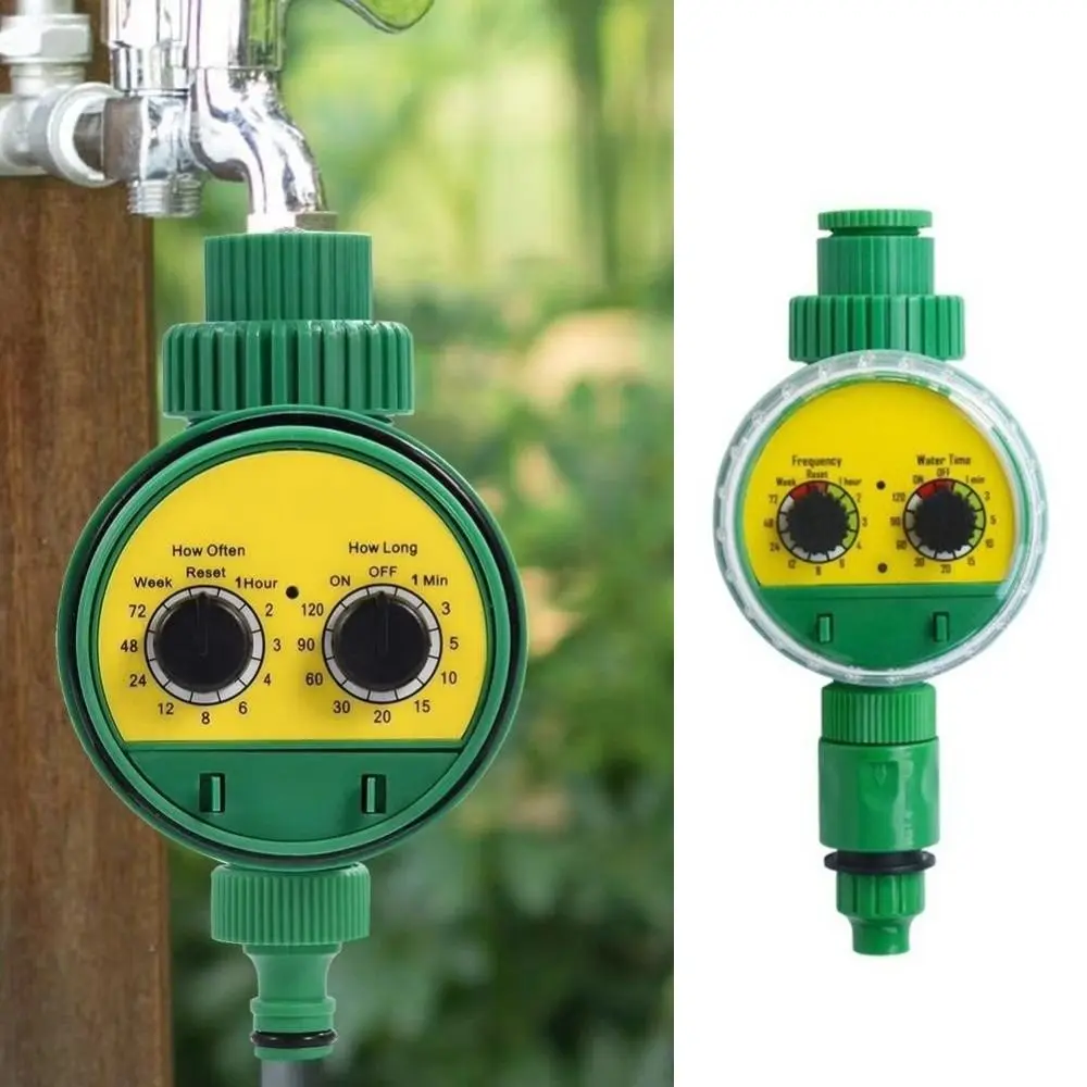 

Plastic Automatic Sprinkler Battery Powered Dual Dial Code Automatic Watering Timer Electronic Irrigation Timer