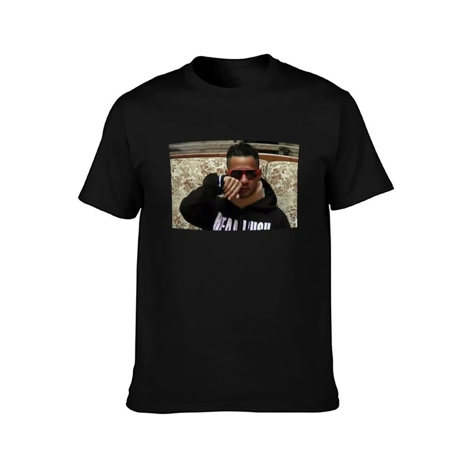 Crying Situation with a Neck brace T-Shirt t shirt for man T-Shirt