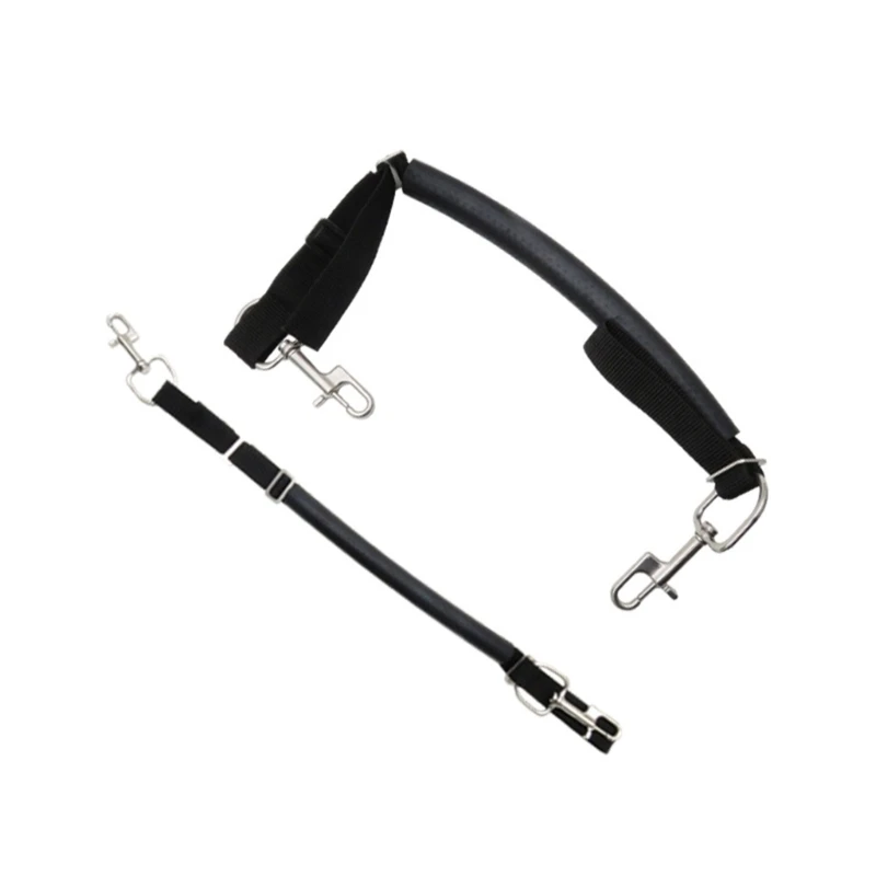 Nylon Diving Webbing Strap with Metal Clip Hardware, Sidemount Tanks Band Set 4XBB