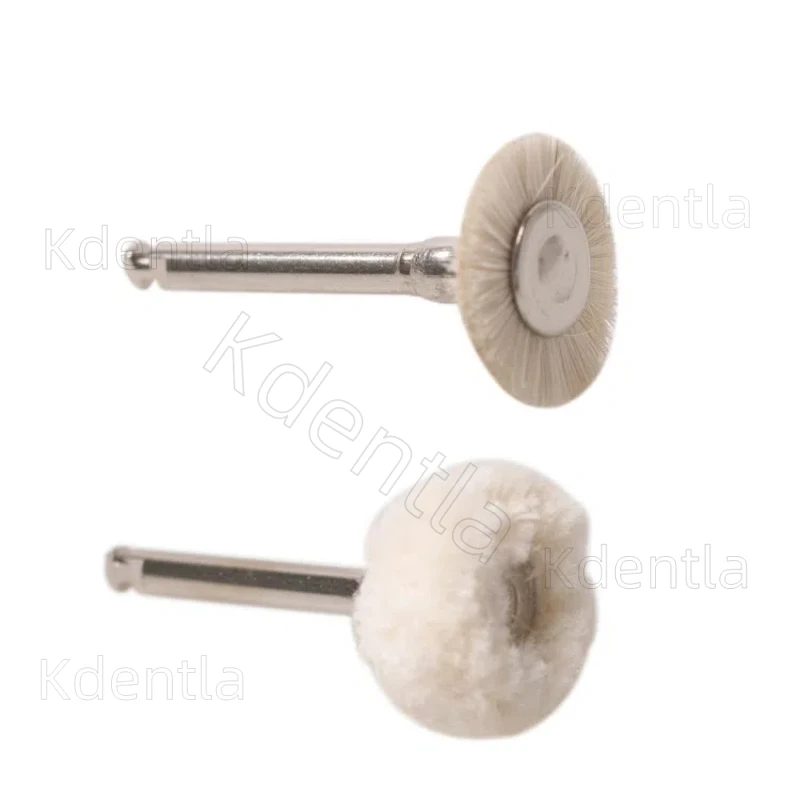 100pcs Dental Polishing Wheels Dentistry Odontologia Cotton Buffing Pad Dentist Odontologia Polishing Brush Rotary Tools