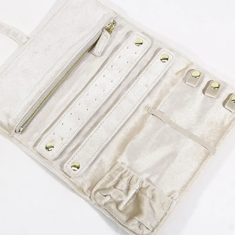 

Jewelry Bag Velvet Jewelry Storage Bag Necklace Earrings Ring Jewelry Storage Roll Bag Jewelry Display