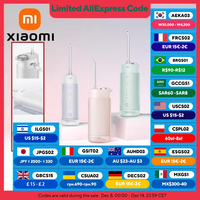 XIAOMI MIJIA Portable Oral Irrigator F400,4 Mode,200mL Water Tank,1700 Time/m Water Spray,Retractable Irrigator Flosser Pick Jet