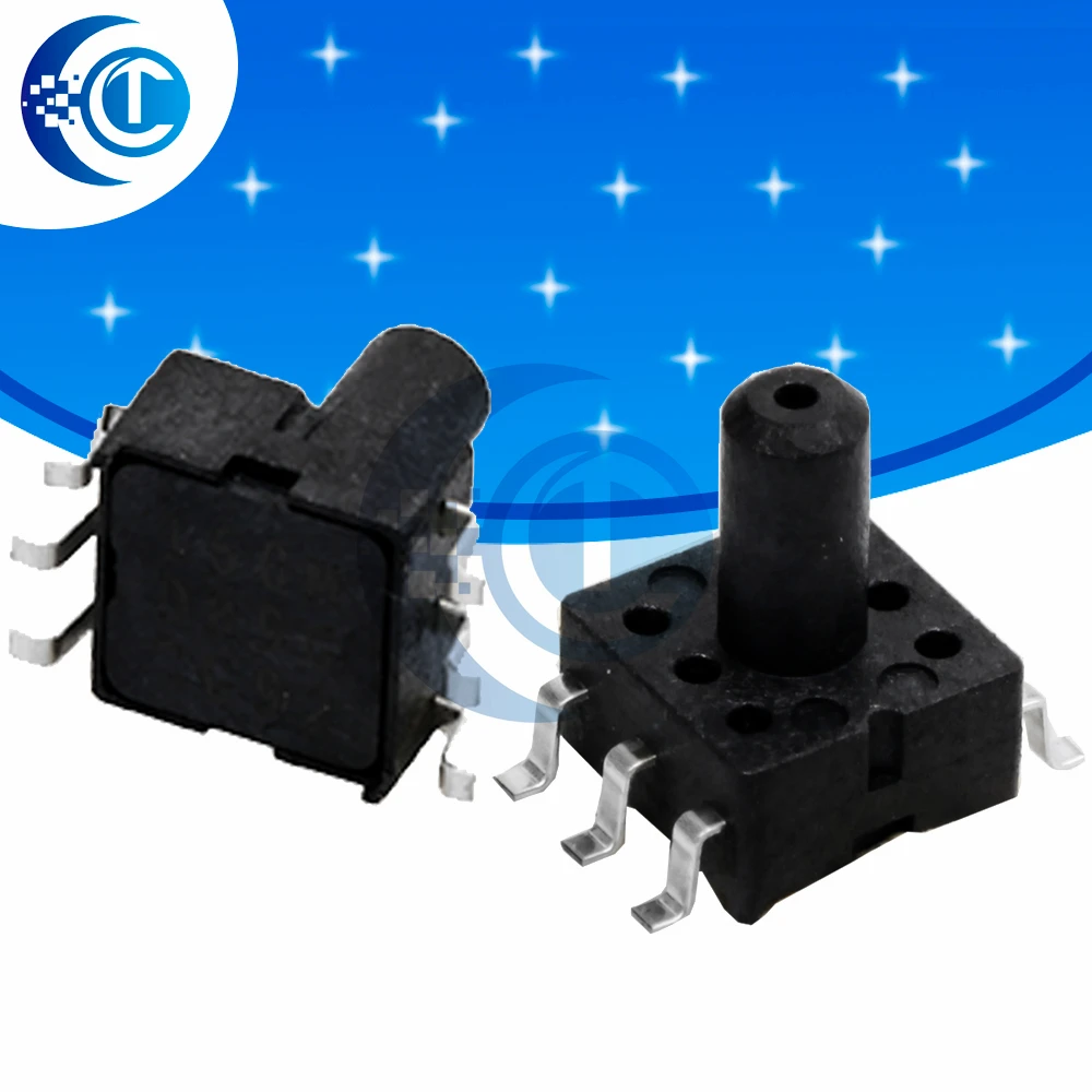 XGZP160/XGZP101SB1 MEMS Pressure Sensor (100KPa) - SOP/DIP Module for Oxygen, Hydraulic & Vacuum Detection