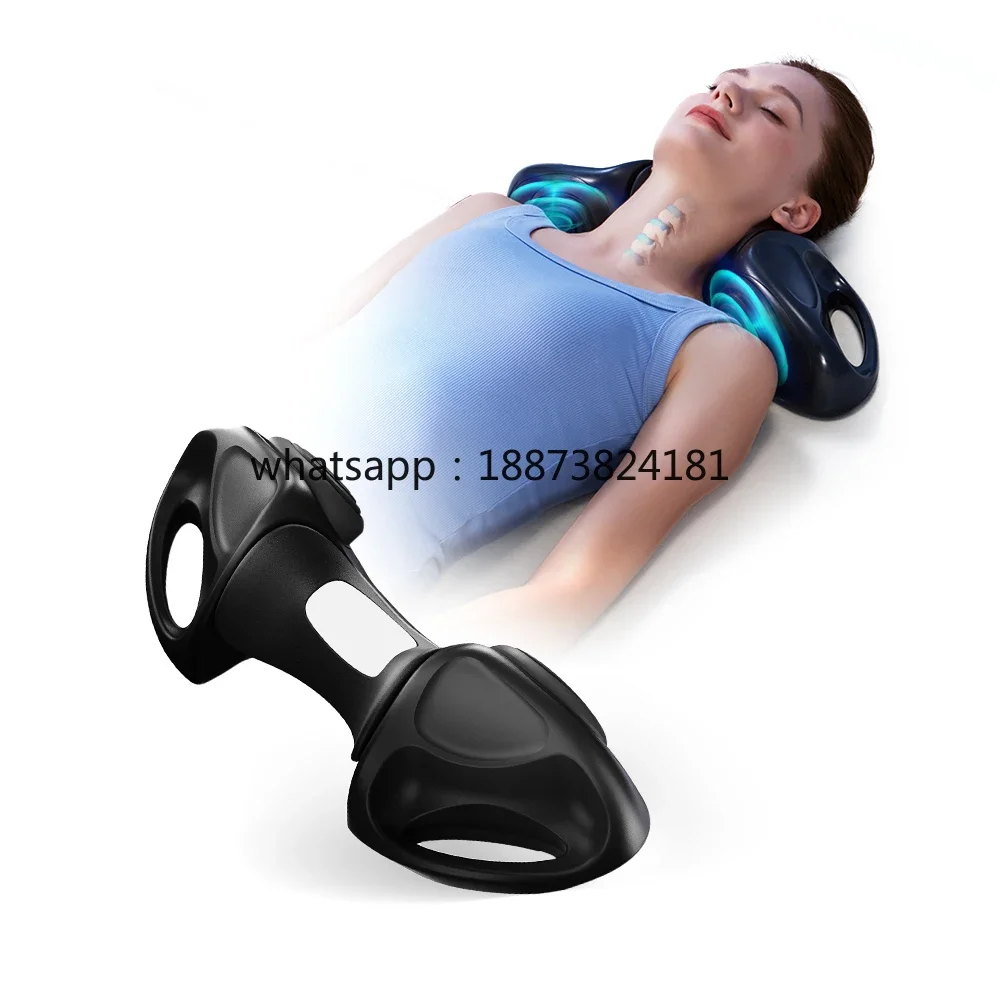 Wireless Electric Cervical Massager with Neck Traction Body Application  for Relieving Neck Pain Shoulder Pillow fast ship