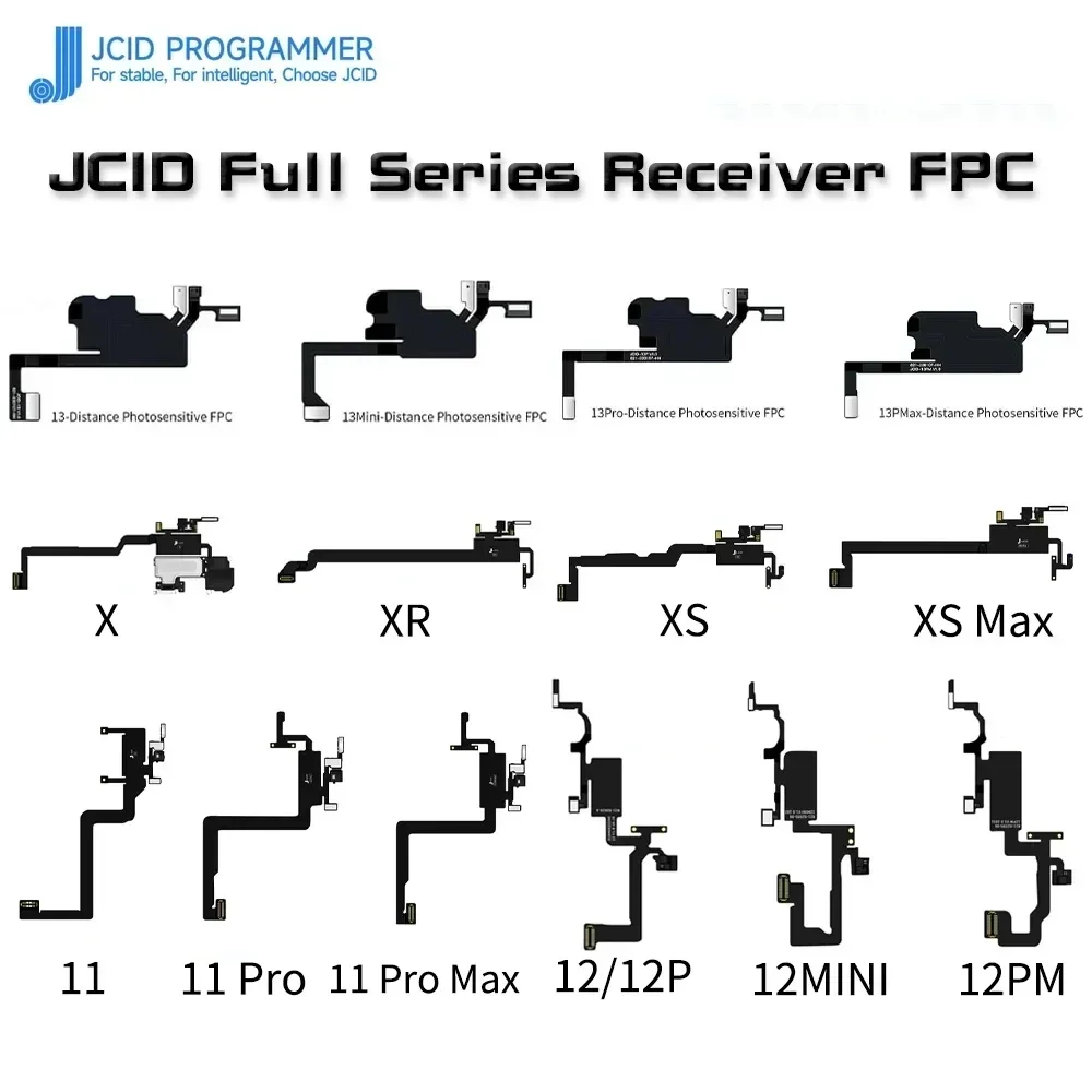 JC JCID Receiver FPC Detection Module dot matrix detection module supports V1SE Pro for iPad iPhone Face ID reading and repair