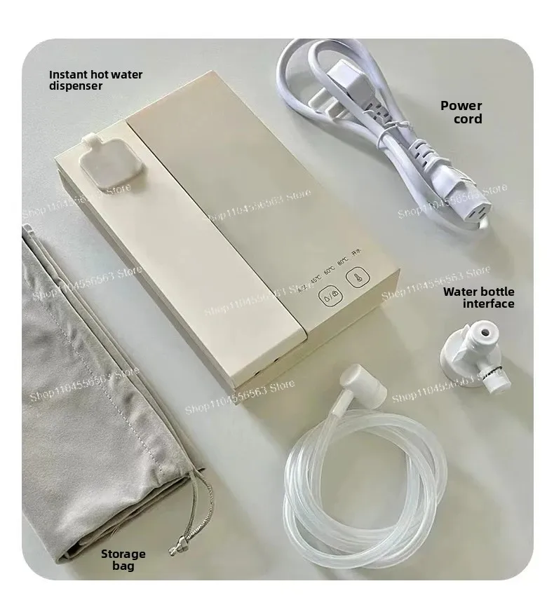 

1600 Вт 200 мл портативный мини мгновенный диспенсер для горячей воды электрический чайник 5 регулировка передач нано нагревательная пленка 220 В без бутылки с водой