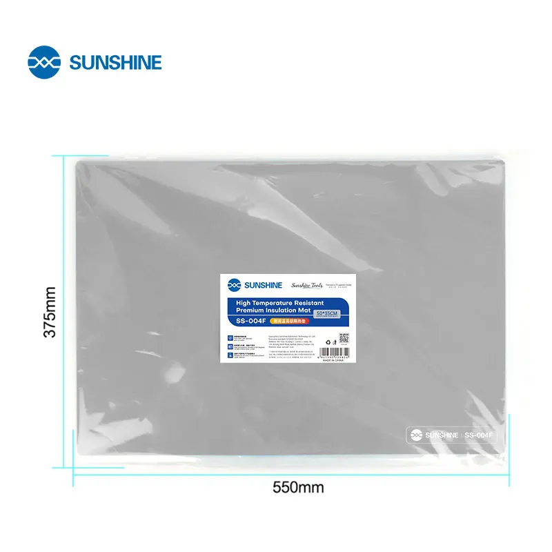 SUNSHINE SS-004F Wärmedämmung Silikon Pad Extra Lage Arbeit Matte Temperatur Beständig Reparatur Pad Handy Reparatur Werkzeug – Detail 8