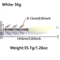 1pcs white 36g