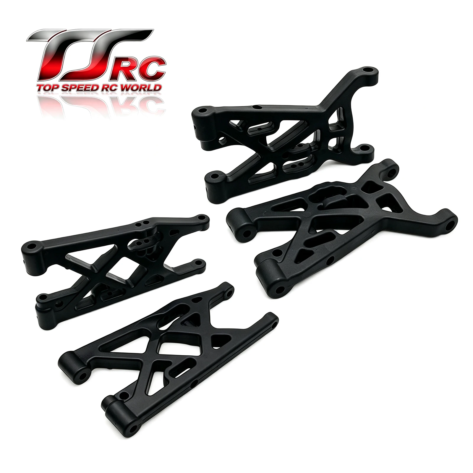 Vorder- und Hinterachs-Aufhängungsarm-Kit Upgrade für 1/5 Maßstab RC Auto Gas Losi 5ive T ROFUN ROVAN LT KMX2 QL-5T DDT Truck Teile