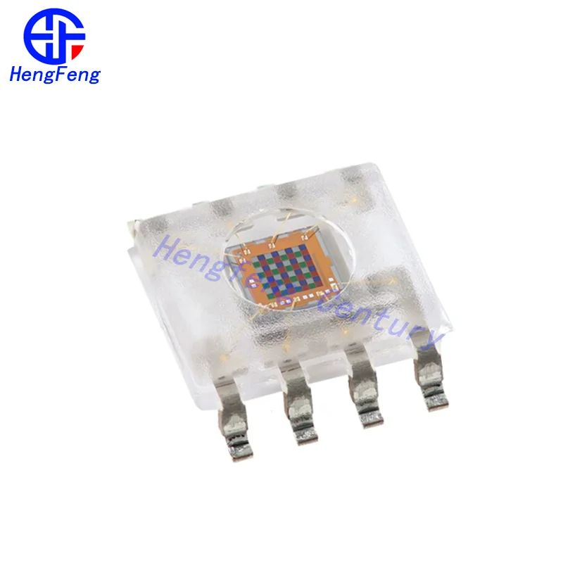 TCS3200D-TR, silk-printed 3200, SOP8 package, light-frequency photoelectric voltage color recognition sensor chip