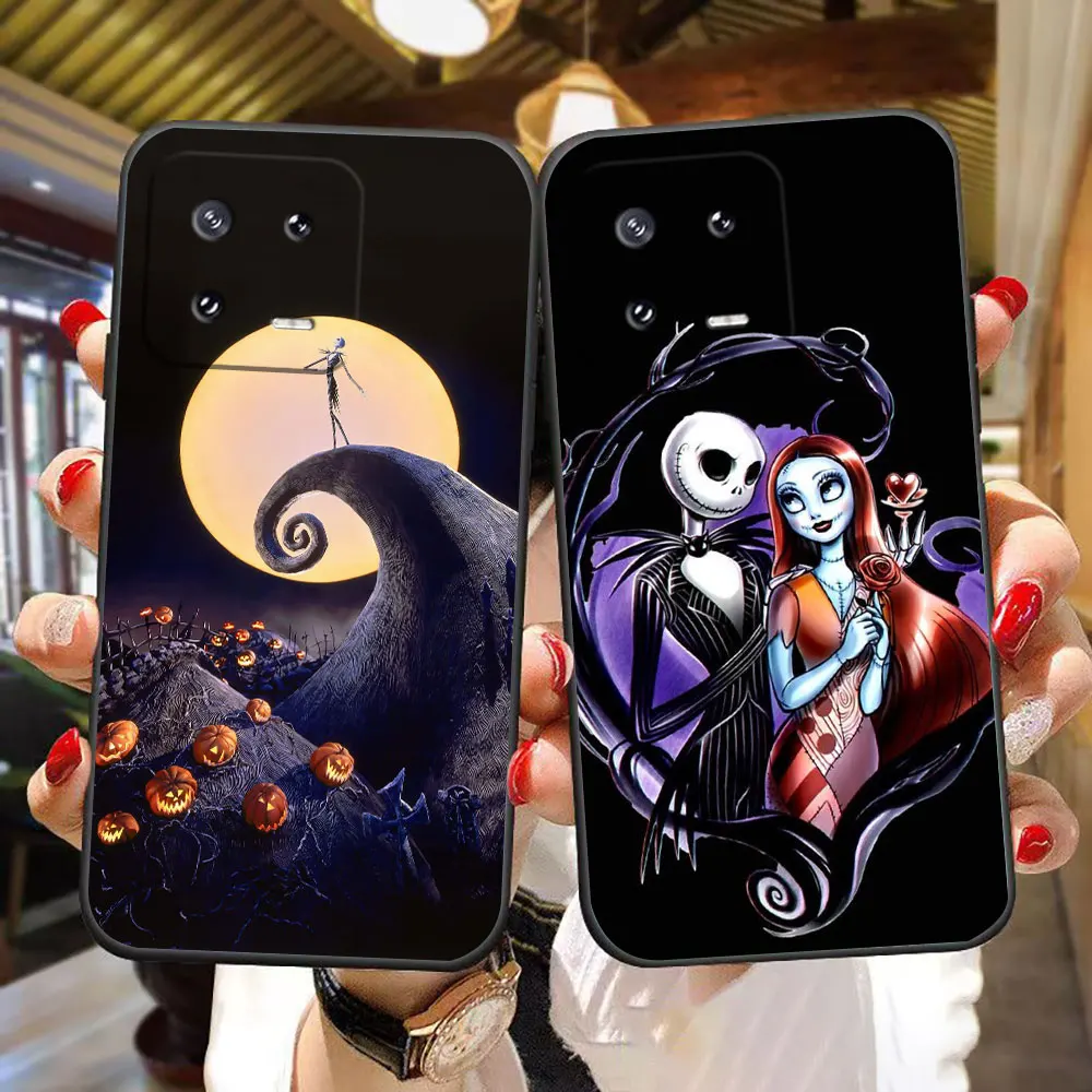 

Nightmare Before Christmas Phone Case For Xiaomi 13 12 12T 11 11T 10T 9 LITE POCO F6 F5 F4 F3 M6 M5 M4 M3 X5 X4 X3 GT Case Funda