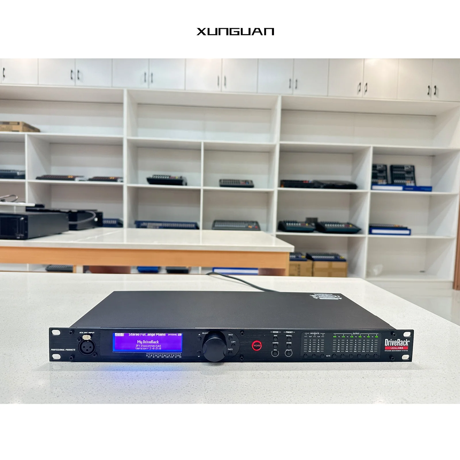 

360 DriveRack VENU360 Hot-selling 3 In 6 Out Effect Processor Complete Loudspeaker Management System