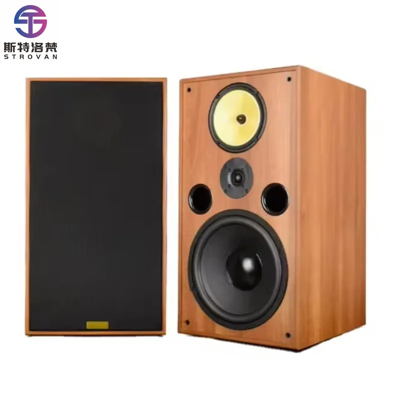 

JW-12 Speaker Bookshelf Speaker Wooden Case Passive None-Battery Lossless
