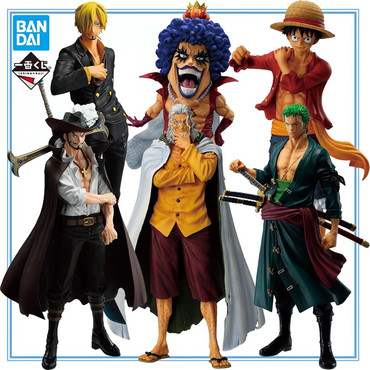 

Original in Stock Bandai Spirits Ichiban Kuji One Piece Emporio Ivankov Roronoa Zoro Monkey D. Luffy Sanji Dracule Mihawk