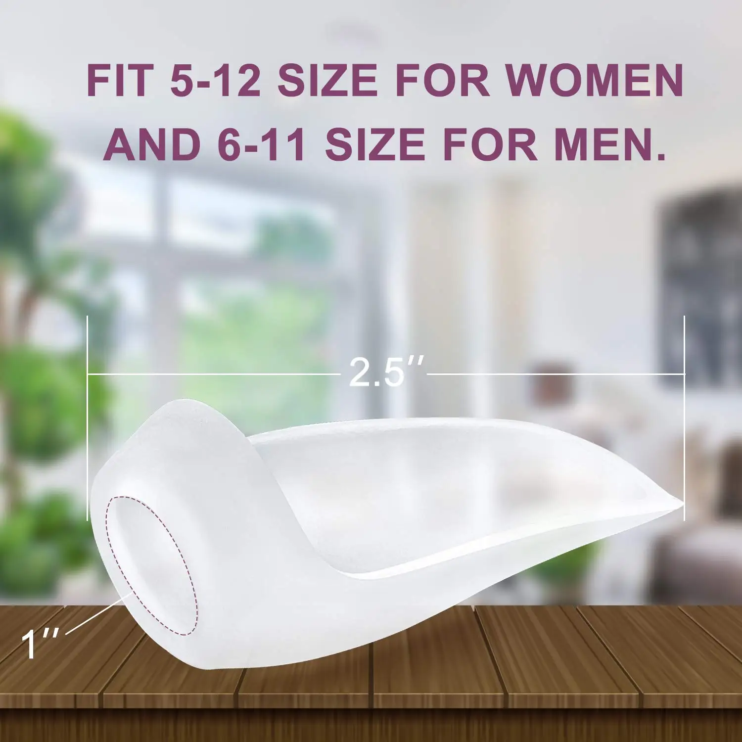 

2PCS Silicone Gel Thumb Corrector Bunion Foot Toe Hallux Valgus Protector Separator Finger Straightener Adjuster Foot Care Tool