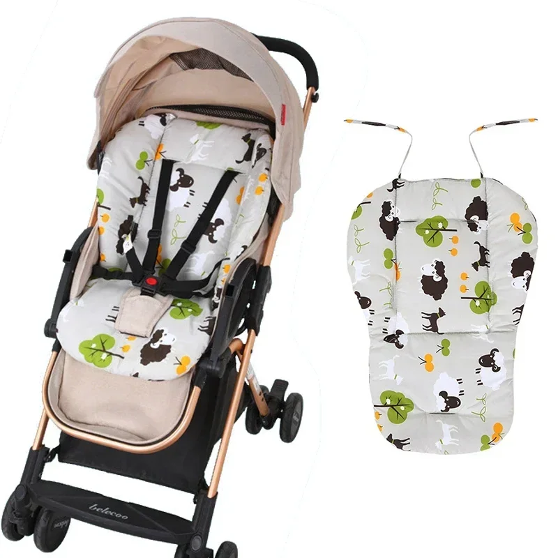 Highly Recommended Baby Stroller Seat Pad Universal Baby Stroller High Chair Seat Cushion Liner Mat Cotton Soft Feeding Chair Pa