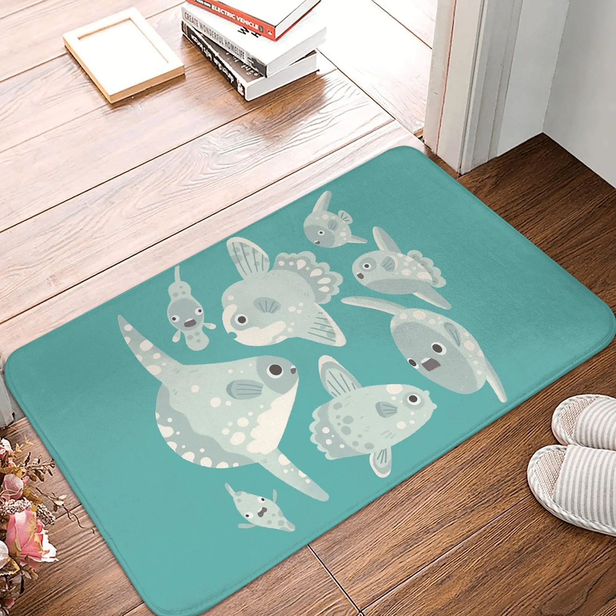 

Mola Mola Non-slip Doormat Floor Mat Durable Carpet Rug for Kitchen Entrance Home Balcony Footpad Mats