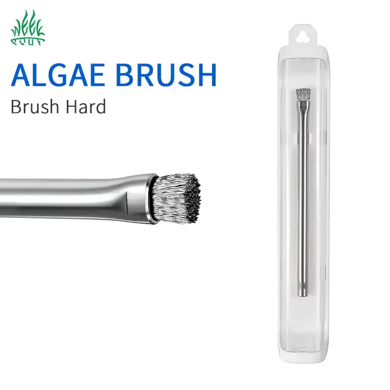 Woche Aqua Edelstahl Aquarium Wartungswerkzeug Leveler Algenschaber Algenbürste Schere Pinzette Spachtel – Detail 20