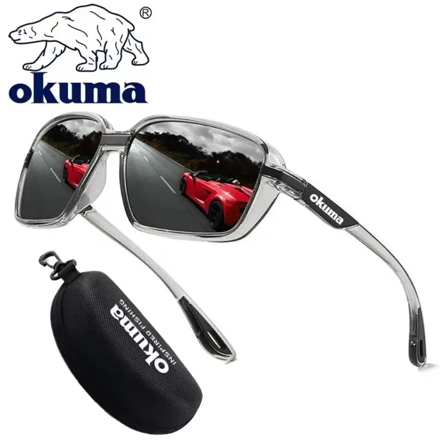 Okuma Outdoor-Sportbrille mit Polarisationsfilter, UV400-Schutz, angenehm zu tragen, modische und trendige Ausführung. – Detail 19