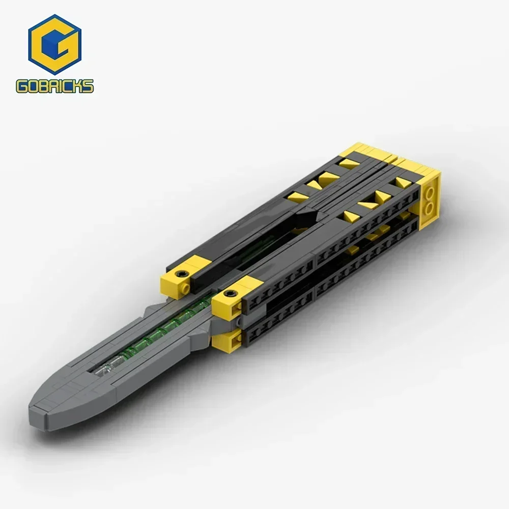 

MOC кирпич Octanes нож-бабочка строительный блок технология детали DIY сборка игрушки день рождения и Рождество Juguetes подарки для детей