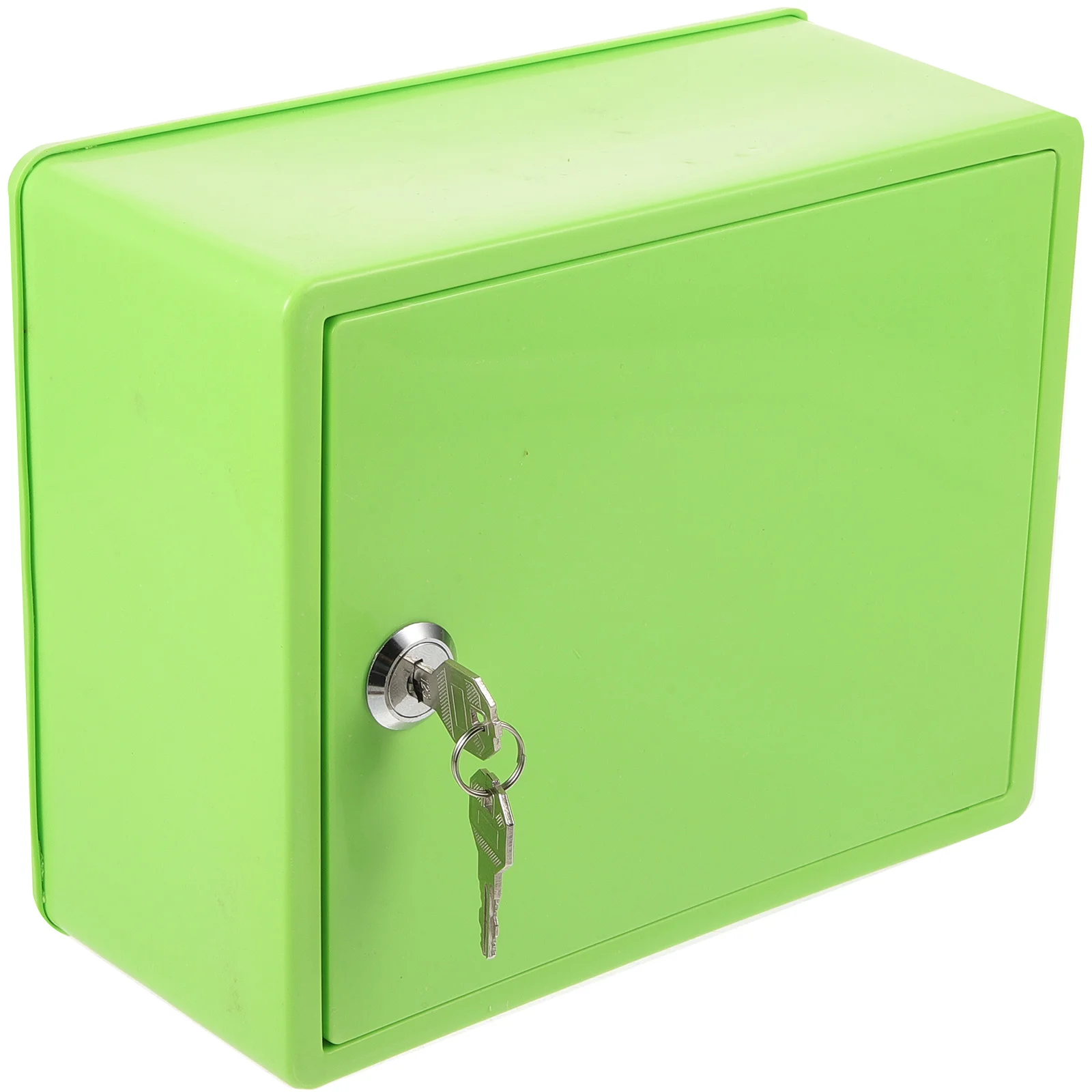 

Lockable Hanging Storage Box Green Large Capacity Plastic Garden Tool Holder Outdoor Sundries Container Home