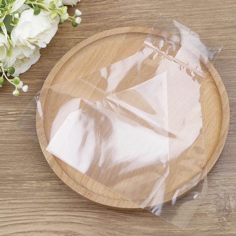 50Pcs Transparent Japanese Triangle Rice Ball Packaging Bag Seaweed Onigiri Sushi Bag Sushi Making Bento Accessories