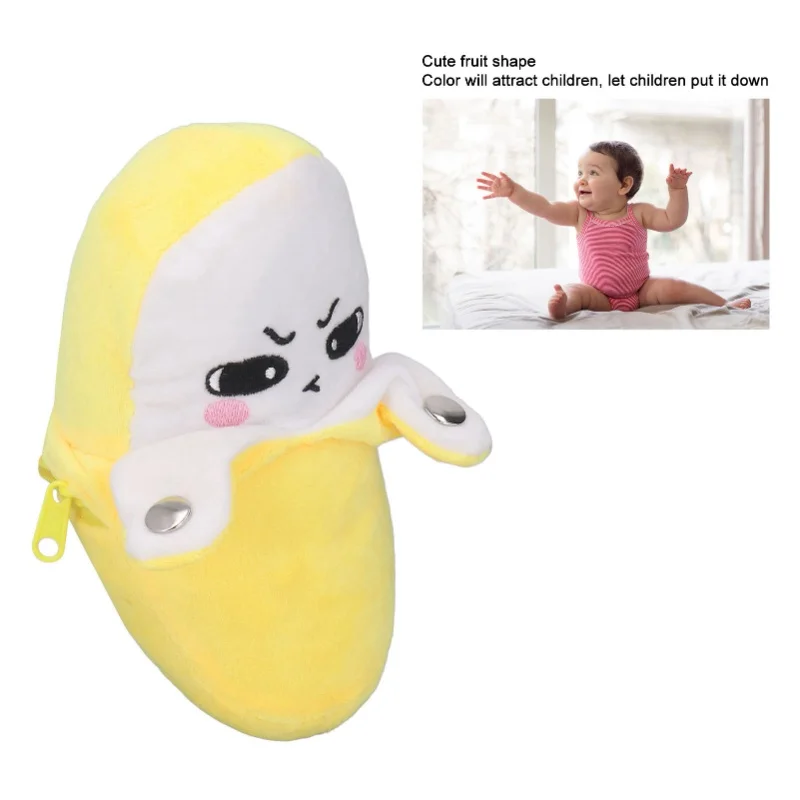 Muzyczny Bębenek Pianinkowy Pluszak Owoc Elektryczny Interaktywny Lalka Dla Dzieci Banan