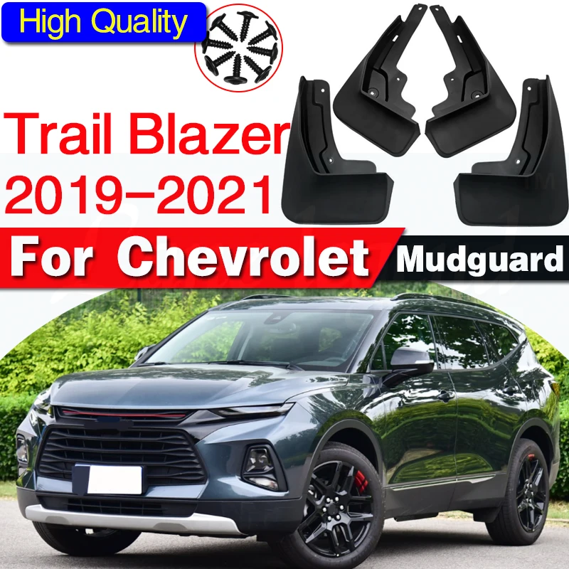 

4 шт./лот, автомобильные брызговики, подходят для Chevrolet Trail Blazer 2019 2020 2021, брызговики, брызговики, защита от потери