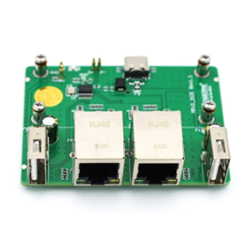 

Durable-1 шт./лот, плата расширения для RASPBERRY PI Zero 2 Вт, двойной сетевой порт, USB-концентратор, док-станция расширения RJ45, модуль Ethernet-концентратора с