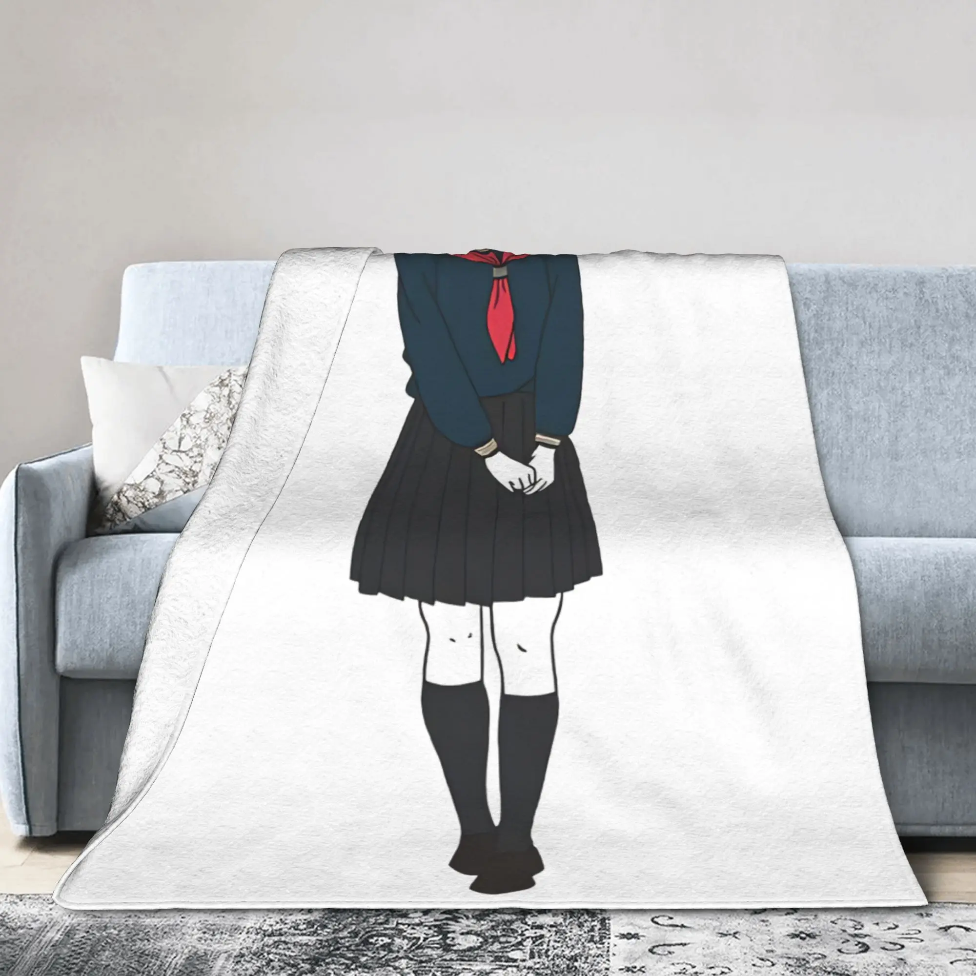Hinako Silent Hill F Blankets Flannel Spring/Autumn  Breathable Ultra-Soft Throw Blanket for Sofa Travel Plush Thin Quilt