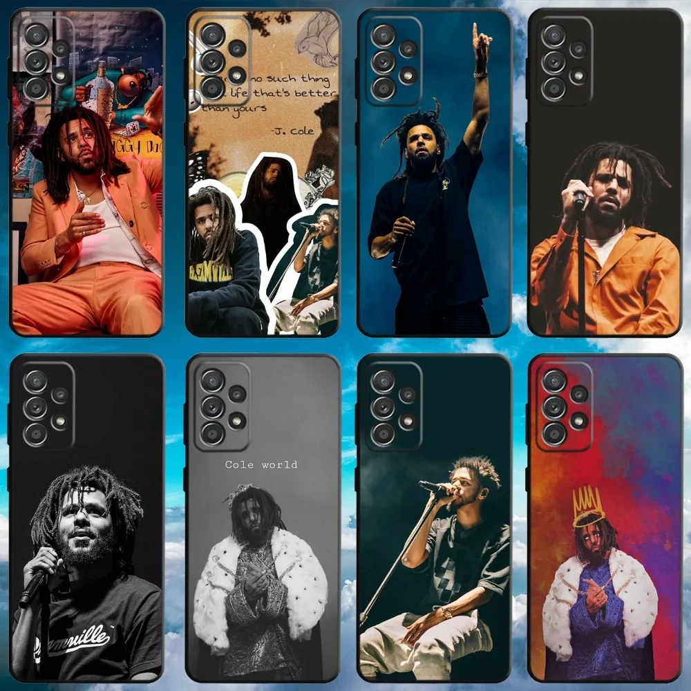 Rapper J C-Cole Phone Case For Samsung S21,S22 Ultra,S20,S30 plus,S22 plus,S23,S30 ultra 5G Soft Black Cover