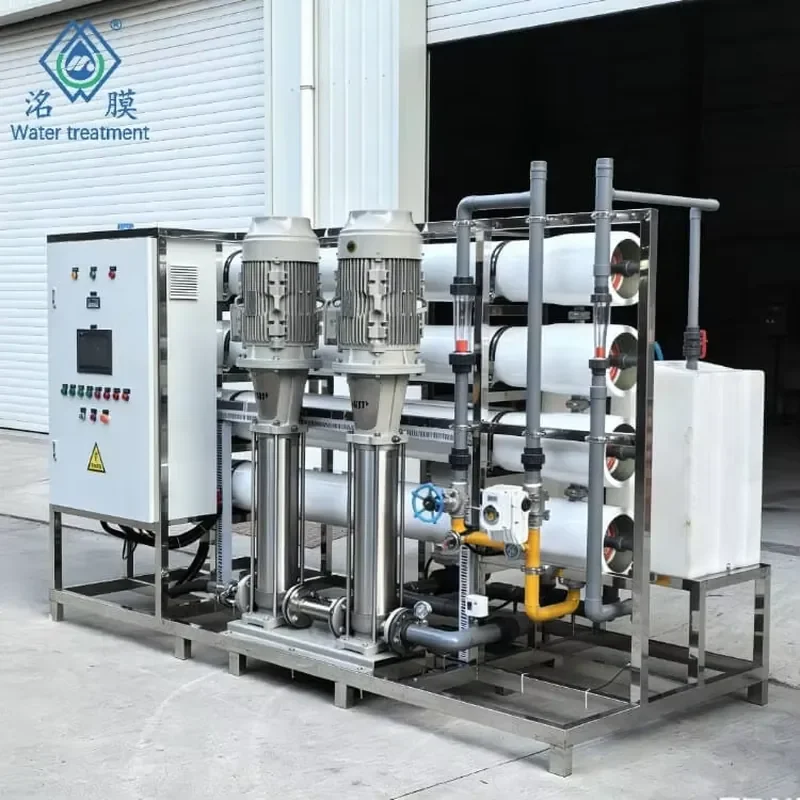 Brackish Well Water Desalination Plant Reverse Osmosis Desalination Machine RO Water Purification System Water Filtration
