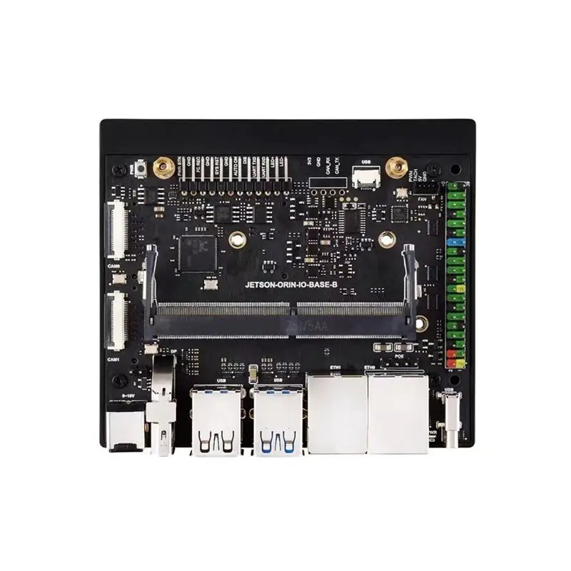 

Базовая плата ZIZI с двумя портами Ethernet для Jetson Orin Nano NX, расширяющая возможности основной платы, с 2 интерфейсами CSI и выходом 4K HD