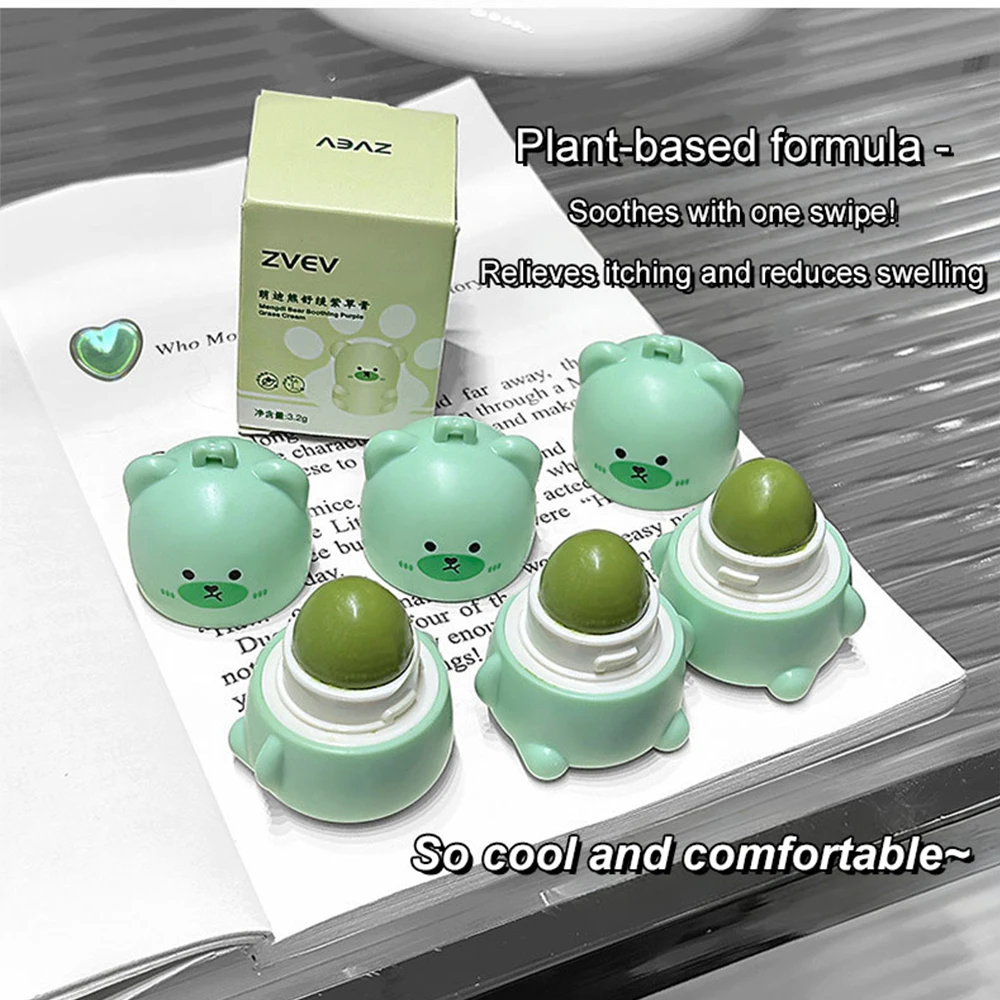Comfrey Ointment Solid Fragrance for Mosquito Repellent Cute and Easy To Hang Cool and Soothing Fast and Anti Itch Easy To Carry