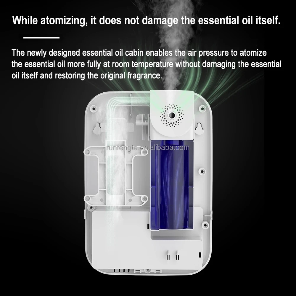 Large Area Oil Aroma Diffuser Fragrance Machine 160ml Timer Function Scent Pure Essential Oil Diffuser for Home Office Hotel