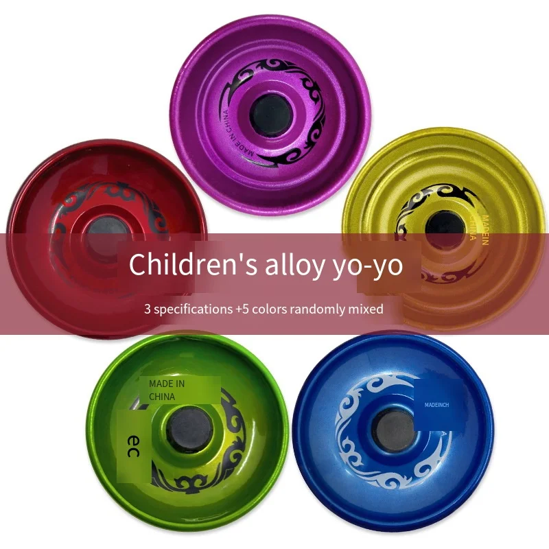 Magic Aluminum Alloy Yoyo Professional String Trick YoYo Ball Bearing for Beginner Adult Classic Fashion Toy For Children Gifts