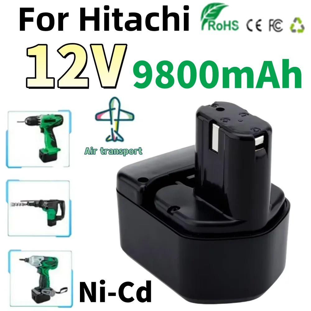 

Advanced quality options 12V 9.8Ah 9800mAh For Hitachi eb1214s 12v eb1220bl eb1212s wr12dmr cd4d dh15dv C5D DS 12dvf3 battery