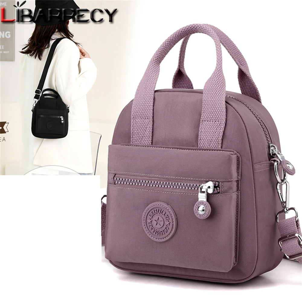

Solid Color Designer Multifunctional New Ladies Shoulder Bag 2022 Mini Women's Handbag High Quality Nylon Women Messenger Bags